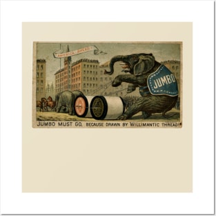 Vintage Jumbo Thread Sign Posters and Art